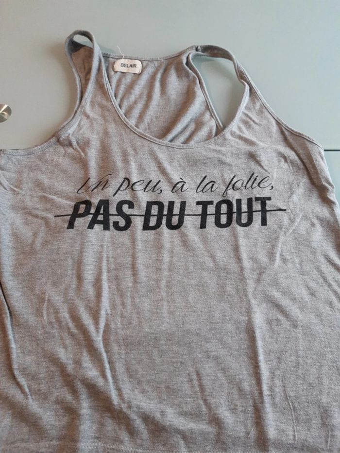 Débardeur Message 36/38 - photo numéro 2