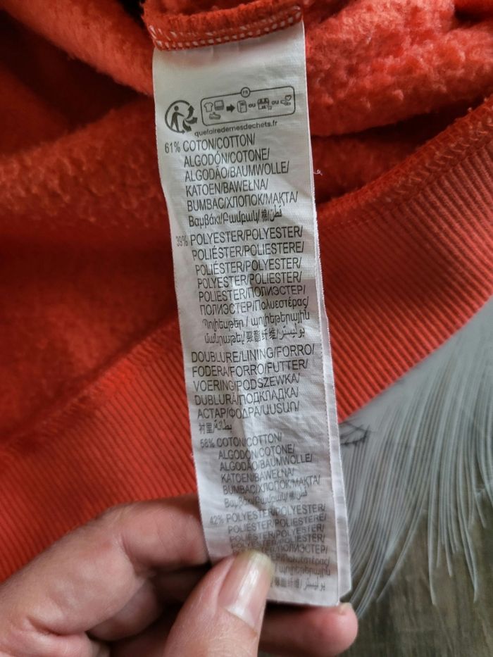 Veste orange kiabi 12 ans - photo numéro 5