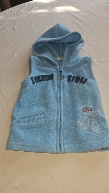 Gilet polaire sans manches 18 mois - In Extenso