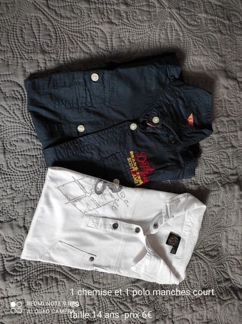 Lot 1 polo et 1 chemise