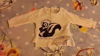 T-shirt Disney bambi 1 mois neuf