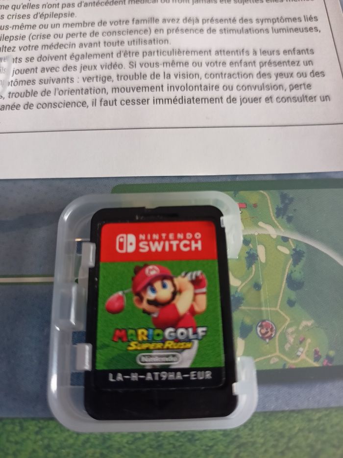Nintendo Switch Mario golf - photo numéro 3