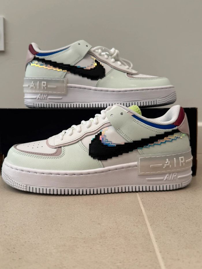 nike air force 1 shadow 8 bit