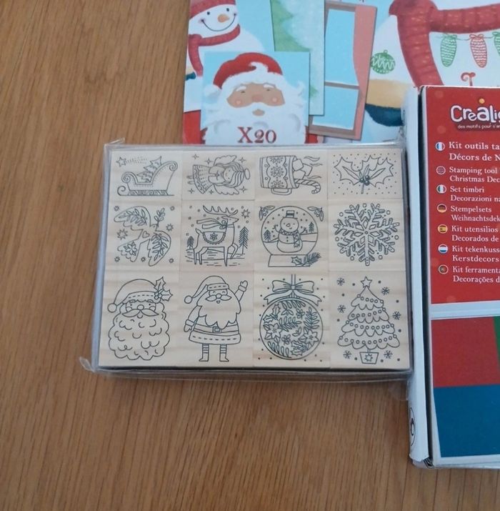 Tampons noël - photo numéro 2