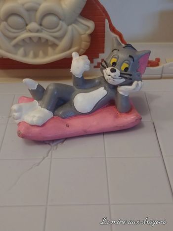 Figurine Tom Et Jerry Chat Bullyland 2000 Jouet TOY figure turner cat rare