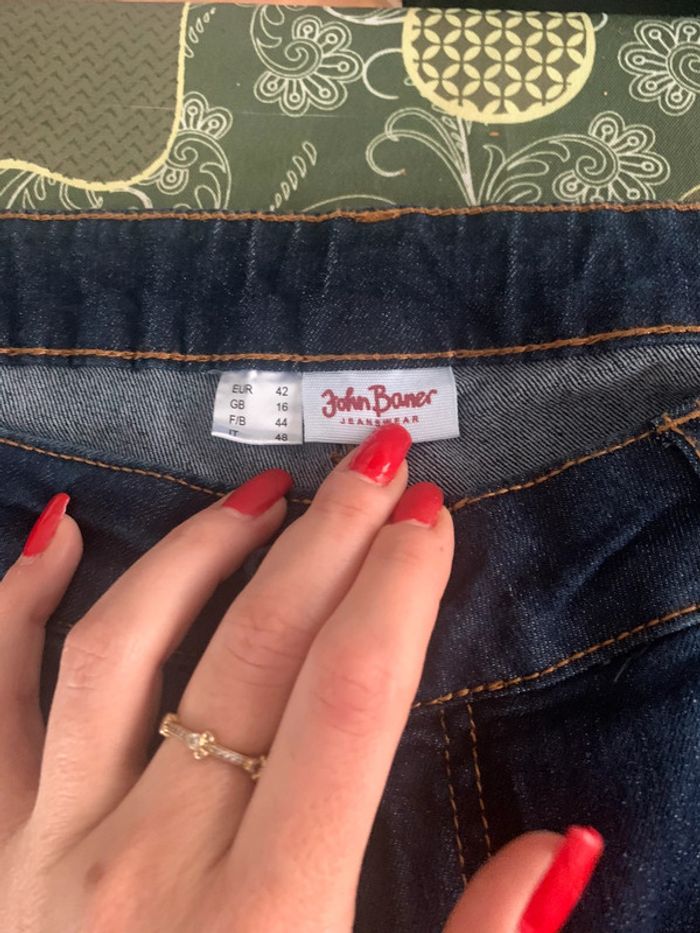 Jeans pattes deph - photo numéro 3