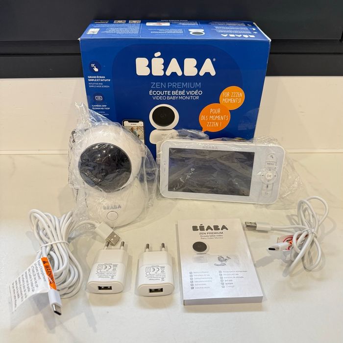 BÉABA Babyphone écoute-bébé caméra Vidéo Zen Premium V2. - photo numéro 6