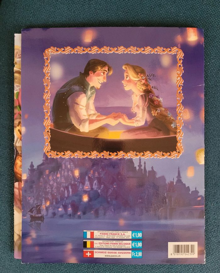 RARE Album Panini Raiponce Disney complet + poster, princesse autocollants stickers collection - photo numéro 7