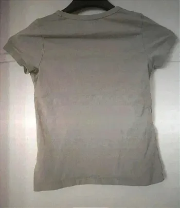 T-shirt Fille gris H&M - Taille 4-6 ans