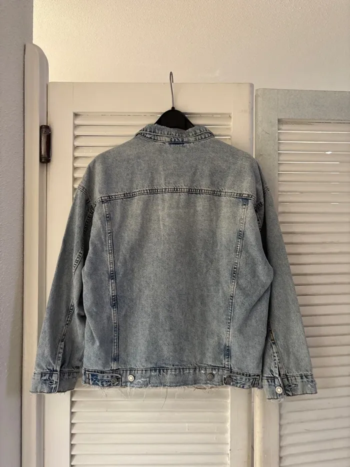 Veste en jean oversized - photo numéro 6