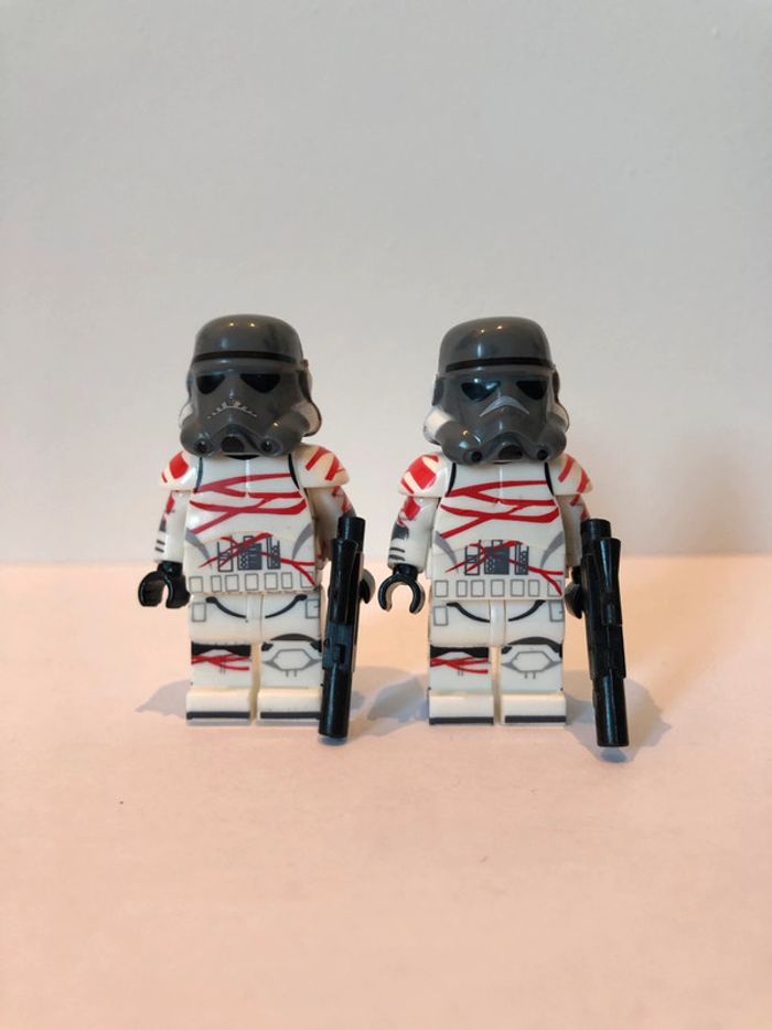 Figurine type lego 2 Stormtroopers. Star Wars