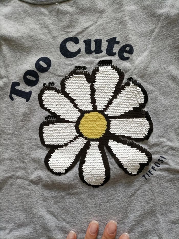 T shirt gris - photo numéro 2