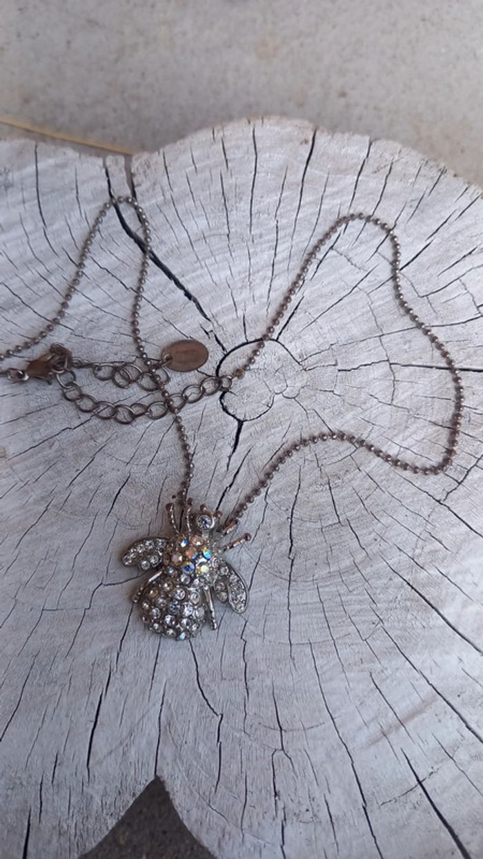 Pendentif vintage mouche - photo numéro 2