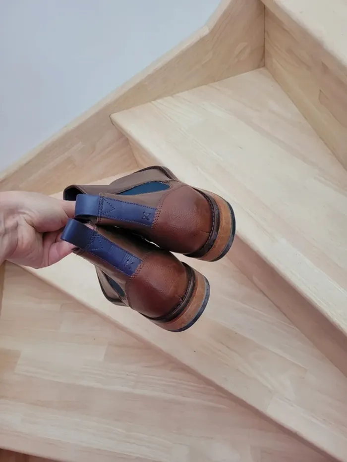 Bottines Chelsea homme en cuir Ted Baker 42 - photo numéro 5