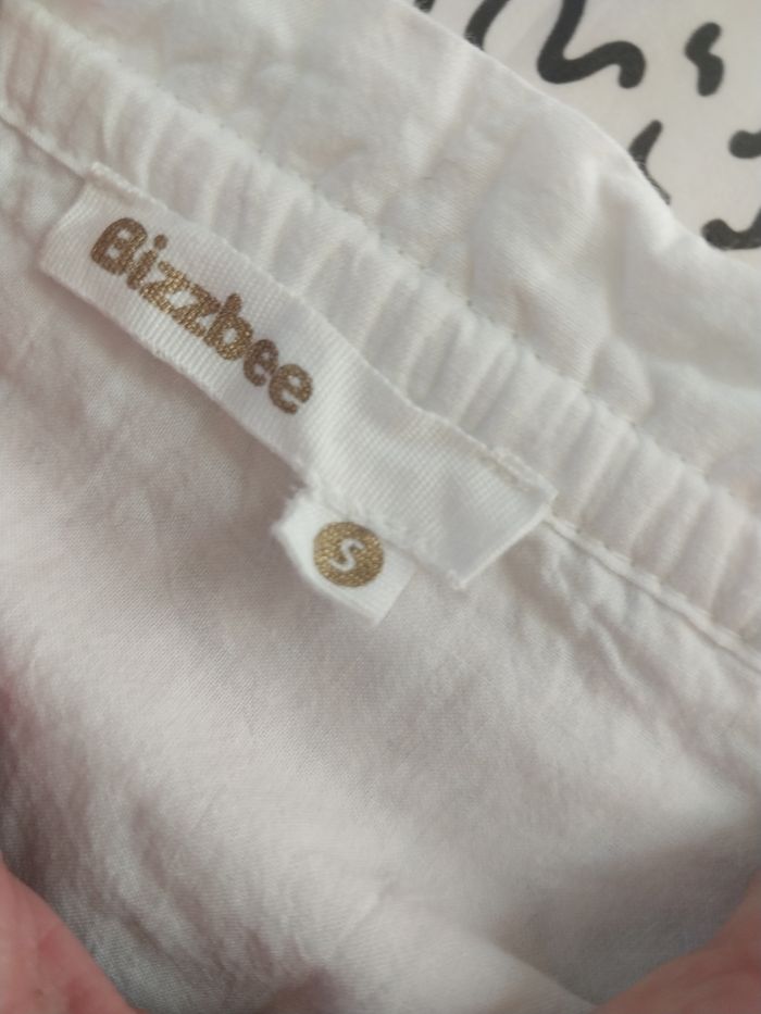 Haut blanc Bizzbee à volants – Taille S - photo numéro 6