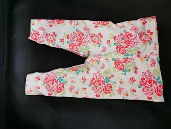 Legging fleurs 6 mois