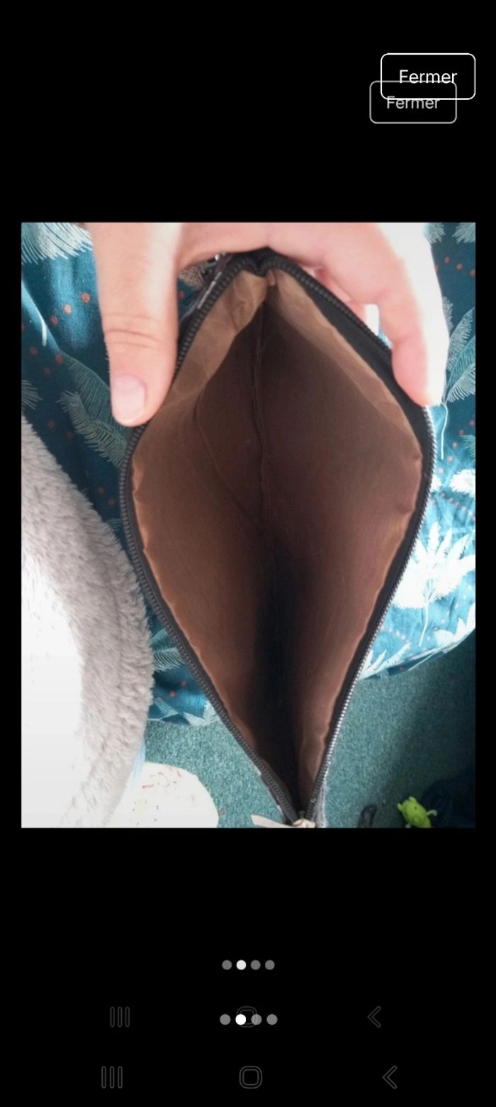 Trousse zippé - photo numéro 3