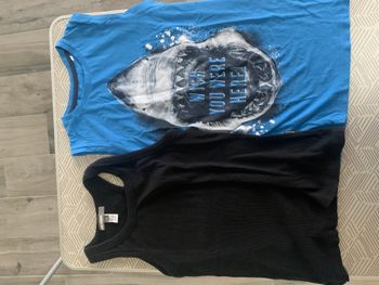 Débardeur enfant 14ans lot de 2