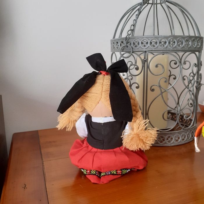 Poupée chiffon Alsacienne *27 cm - photo numéro 5