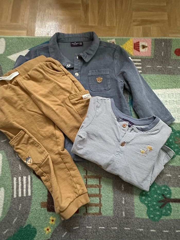 Ensemble sergent major bébé garçon