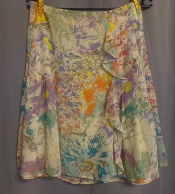 Jupe fluide »Esprit »multicolore 