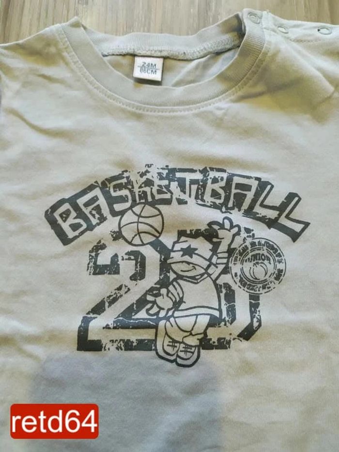 t-shirt ml 2 ans - photo numéro 2