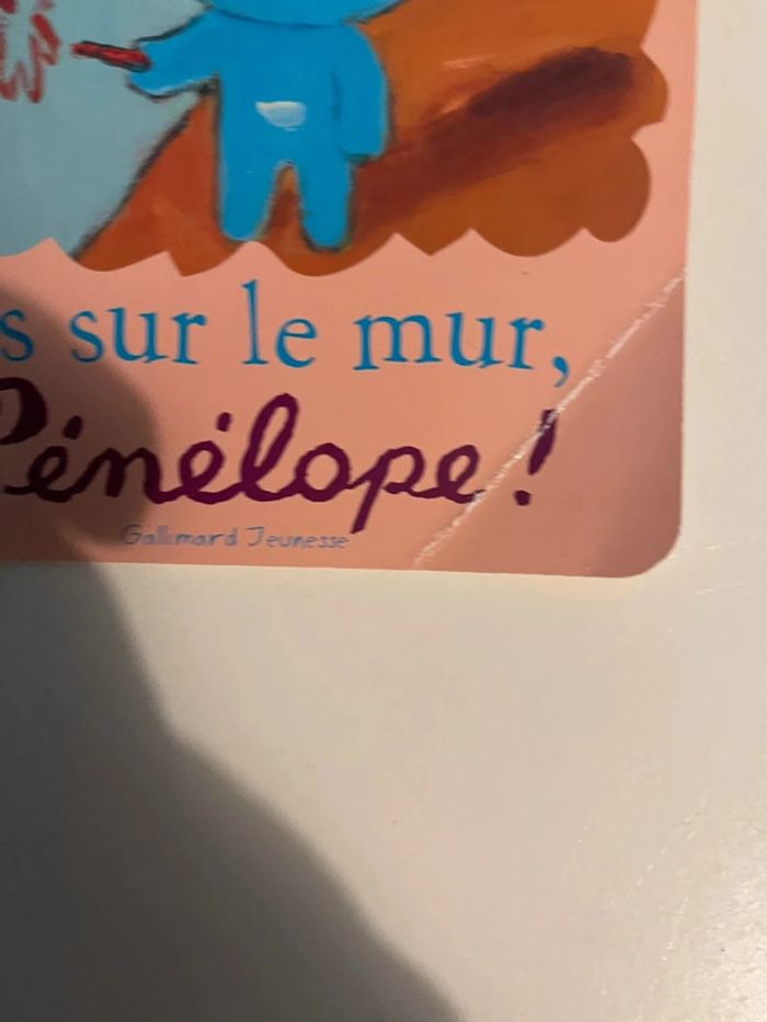 Livre pas sur le mur Pénélope - photo numéro 2