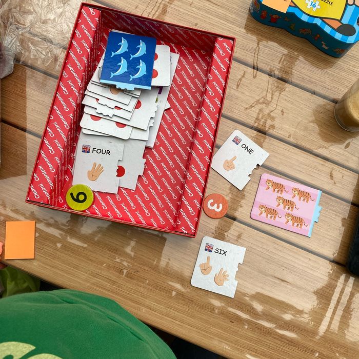 Puzzle apprendre à compter en français et anglais - photo numéro 3