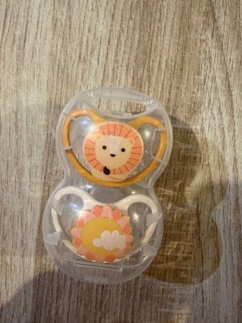 Lot de 2 sucettes NUK