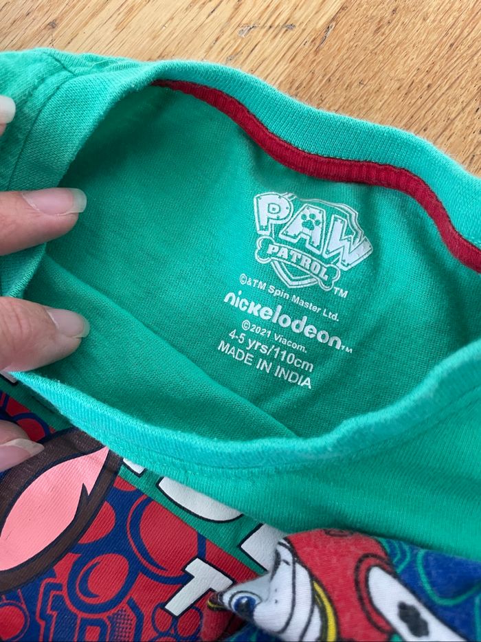 Pyjama paw patrol 4/5 ans - photo numéro 4