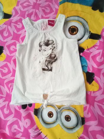 Débardeur Disney Belle 4 ans