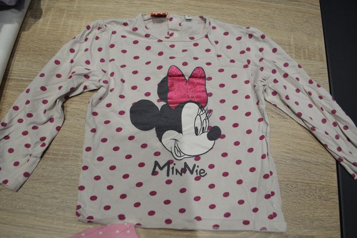 Tee shirt manches longues Disney Minnie 3 ans