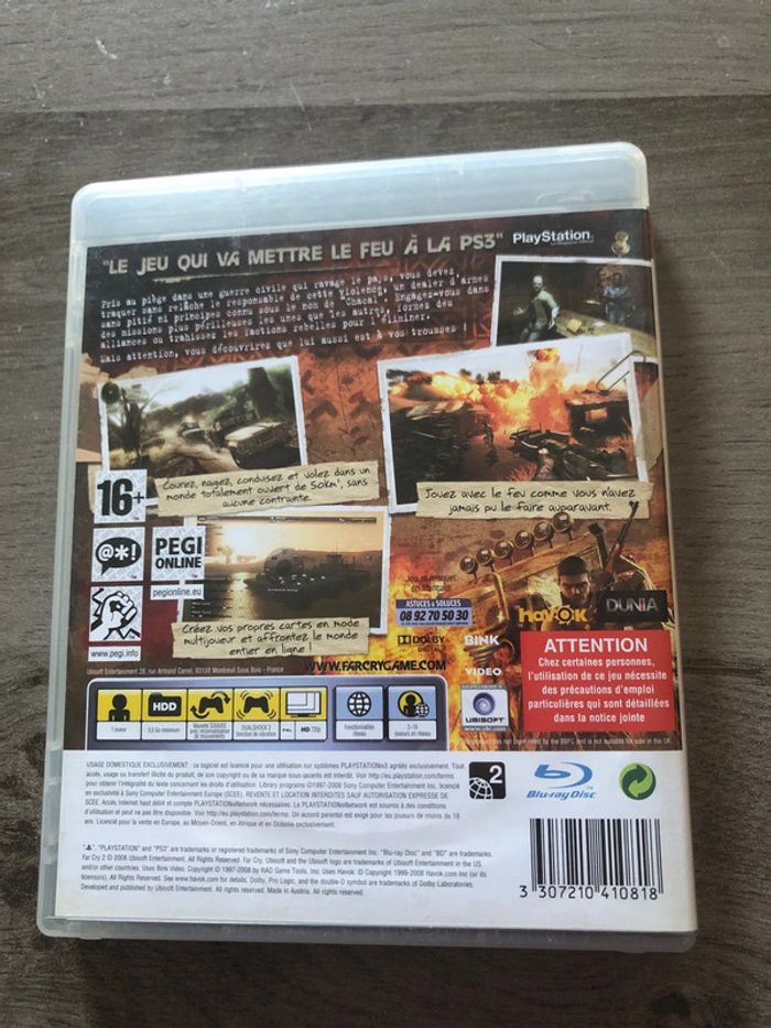 Jeux PlayStation 3 farcry 2 - photo numéro 2