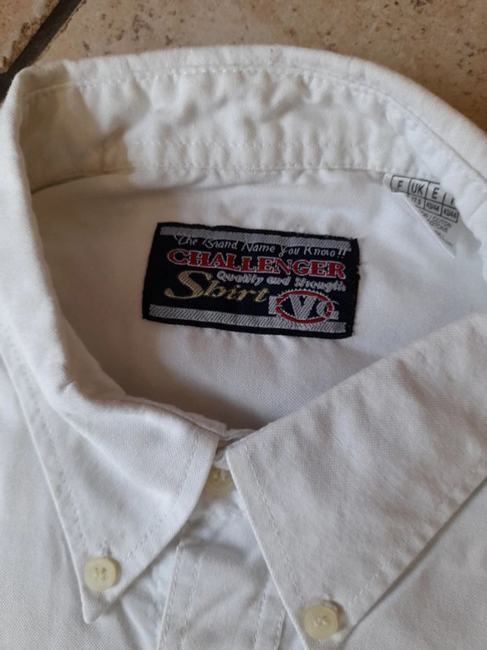 chemise blanche coton T44 Challenger EVG - photo numéro 4