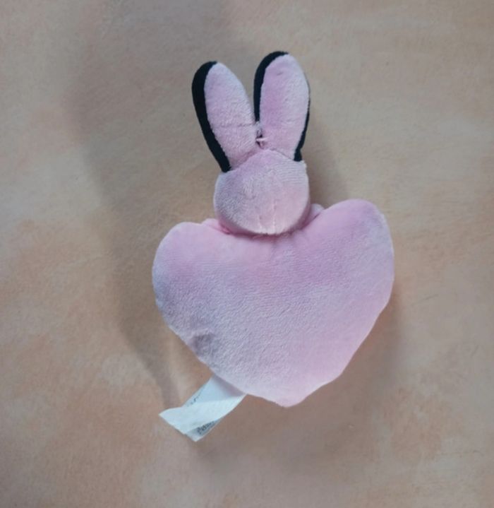 Peluche lapin i love you - photo numéro 2
