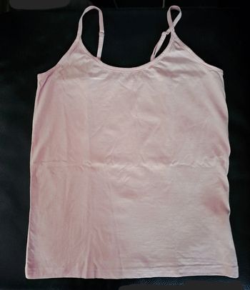 Débardeur rose poudré
