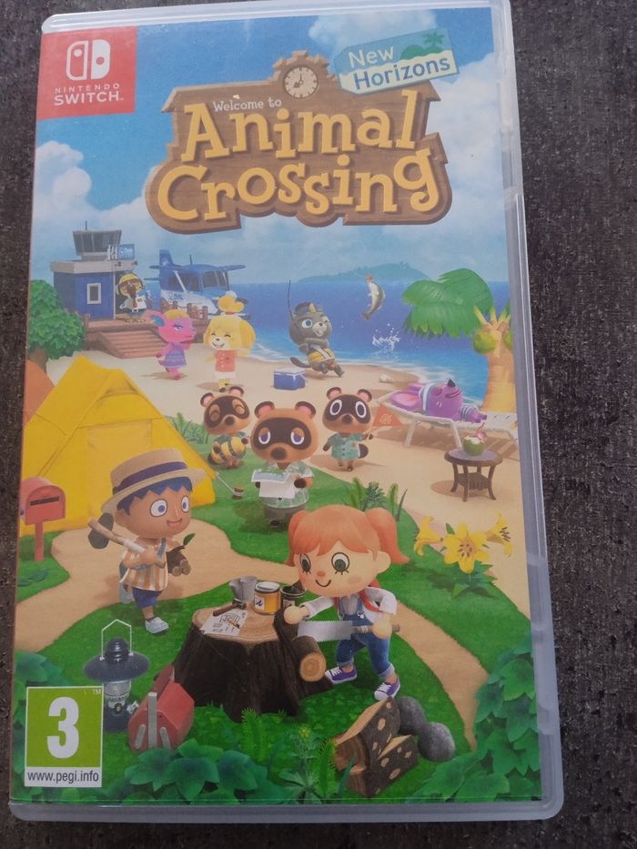Jeu Switch Nintendo animal crossing dès 3  ans