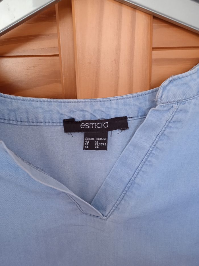 Tunique imitation jeans - photo numéro 3
