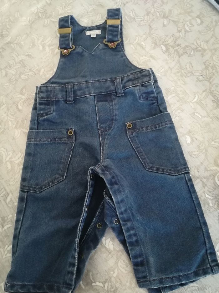 Salopette grain de blé 6 mois garçon