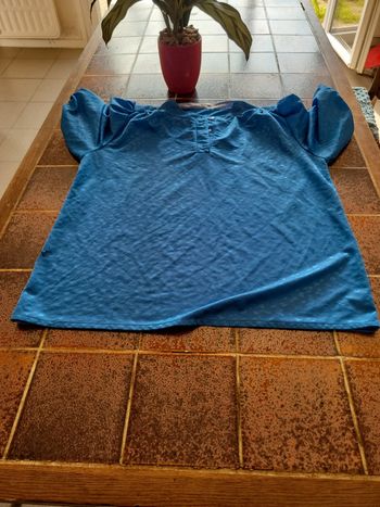 Blouse tunique manches courtes