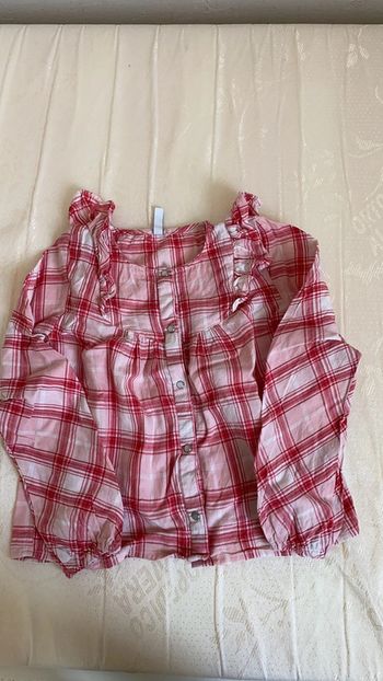 Chemise rose
