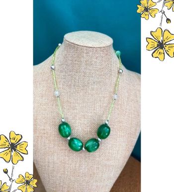 Collier vintage - Collection Émeraude Urbaine