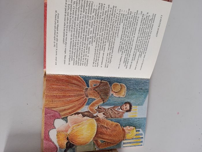 Lot de 3 livres vintage Club 10/15 David Copperfield la petite Dorrit et la Petite Fadette - photo numéro 5