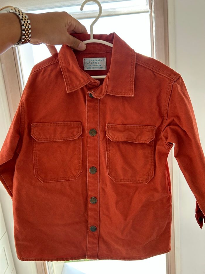 Veste orange brûlée primark