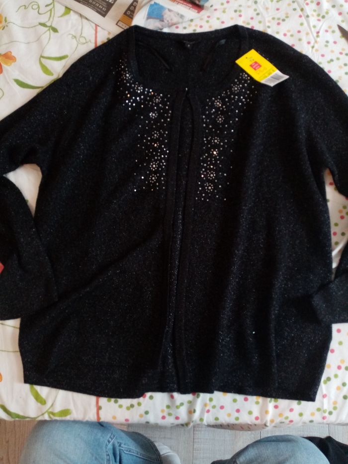 Gilet strass
