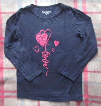 Maillot bleu marine et rose In Extenso 6 ans