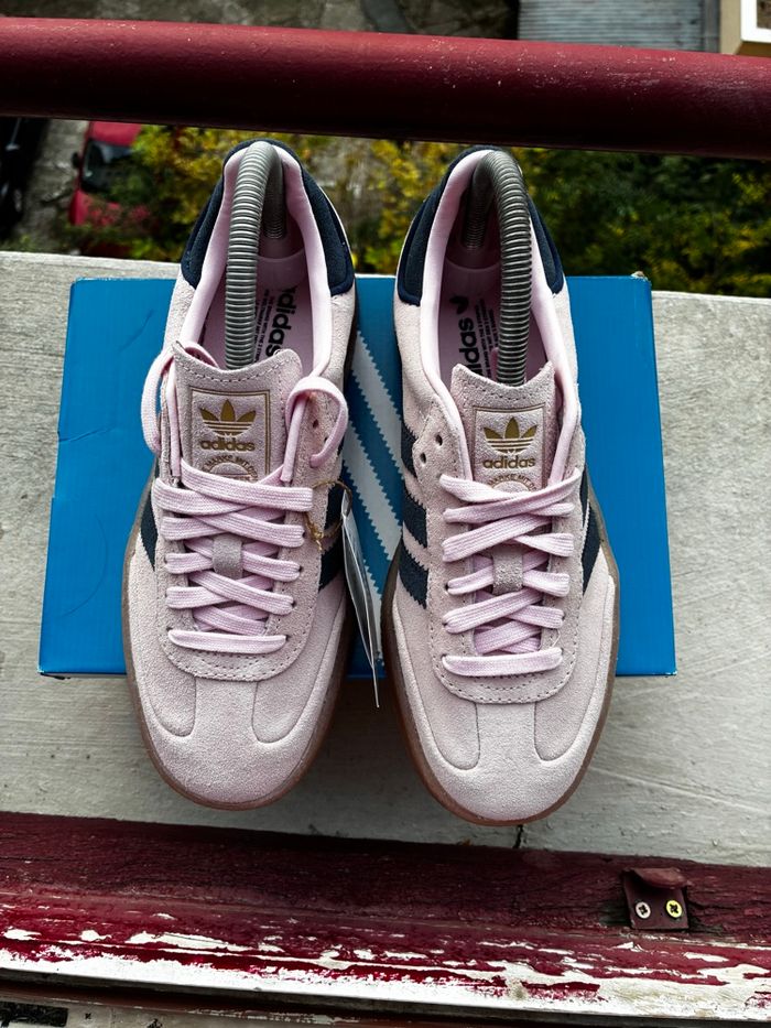 Adidas Samba Clear Pink/Night Indigo/Gum - Taille 38 - Neuves - photo numéro 3