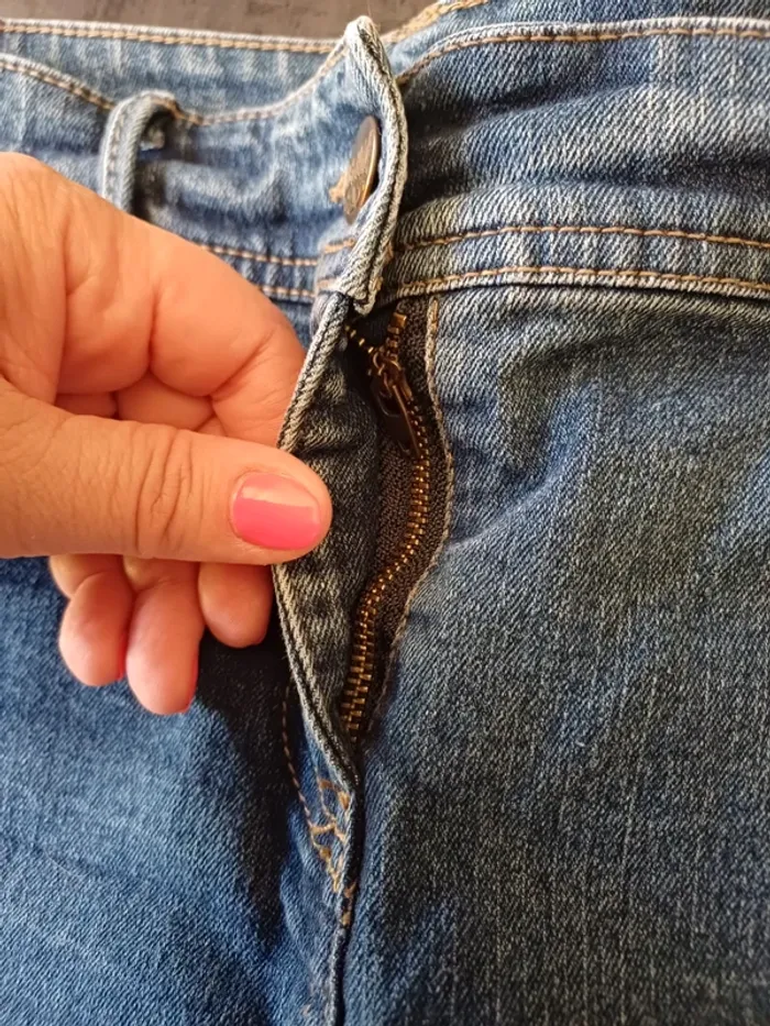 Jupe en jeans Camaïeu - photo numéro 4