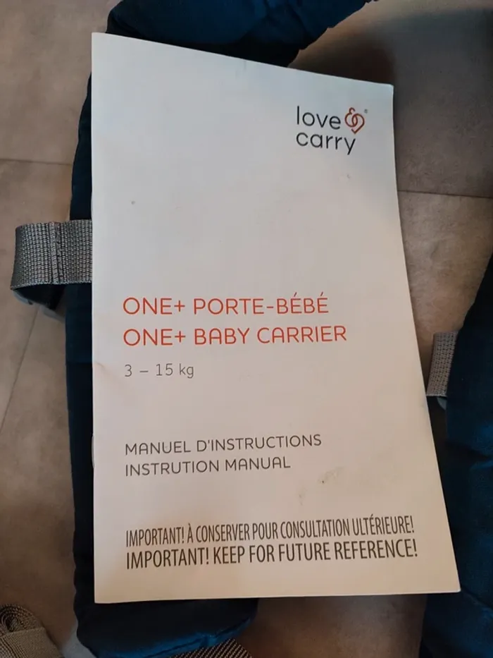 Porte bébé ONE+ de Love and Carry - photo numéro 8
