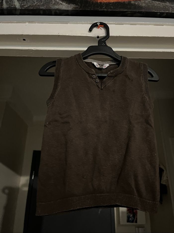 Pull sans manche garçon 3 ans Kid Kinaï